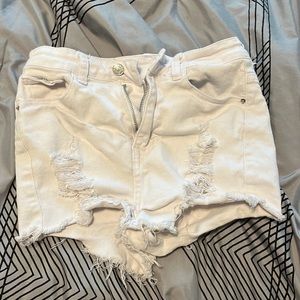 white kids jeans size small